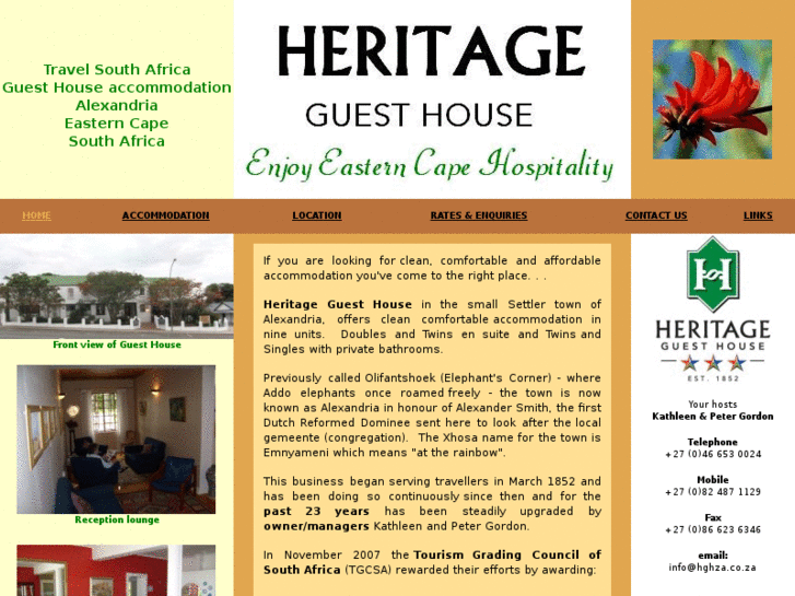 www.heritageguesthouseza.com