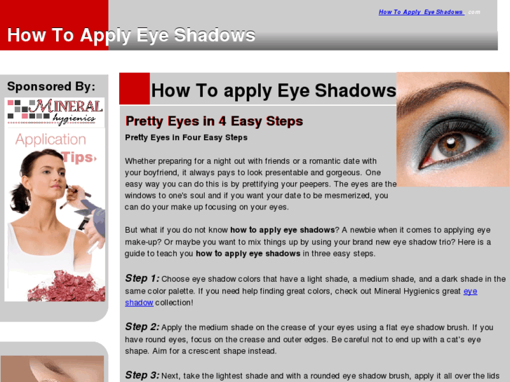 www.howtoapplyeyeshadows.com