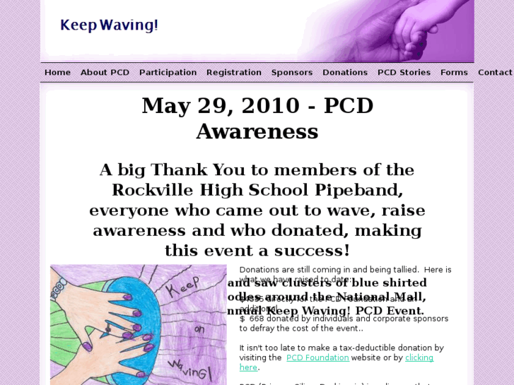 www.keepwavingpcd.com