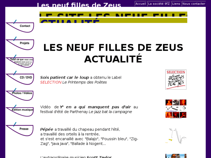 www.lesneuffillesdezeus.com