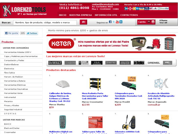 www.lorenzotools.com
