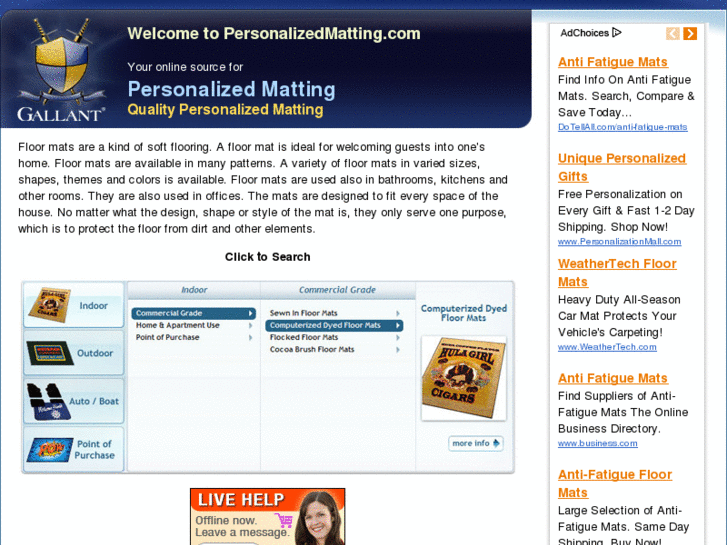 www.personalizedmatting.com