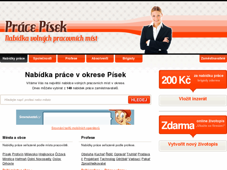 www.pracepisek.cz