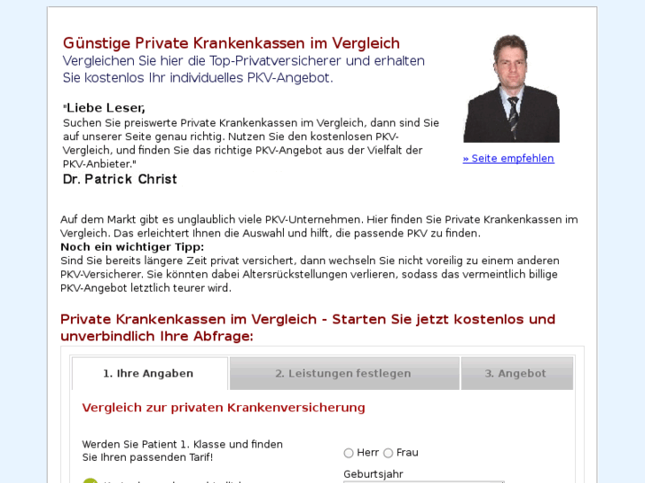 www.privatekrankenkassen.org