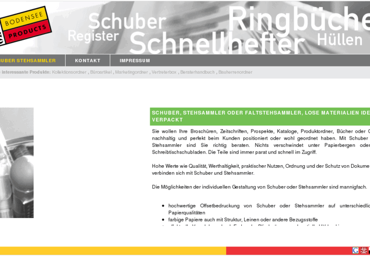 www.schuber-stehsammler.com