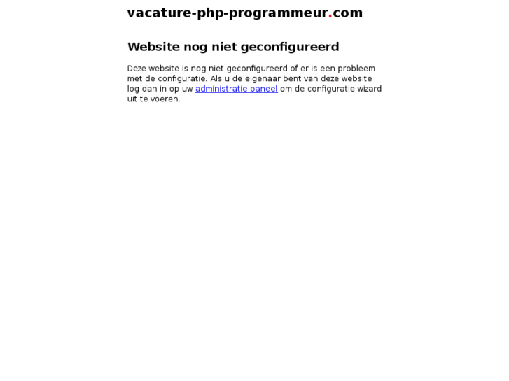 www.vacature-php-programmeur.com