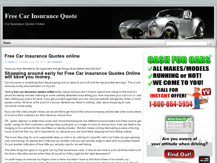 www.bestfreecarinsurancequote.com