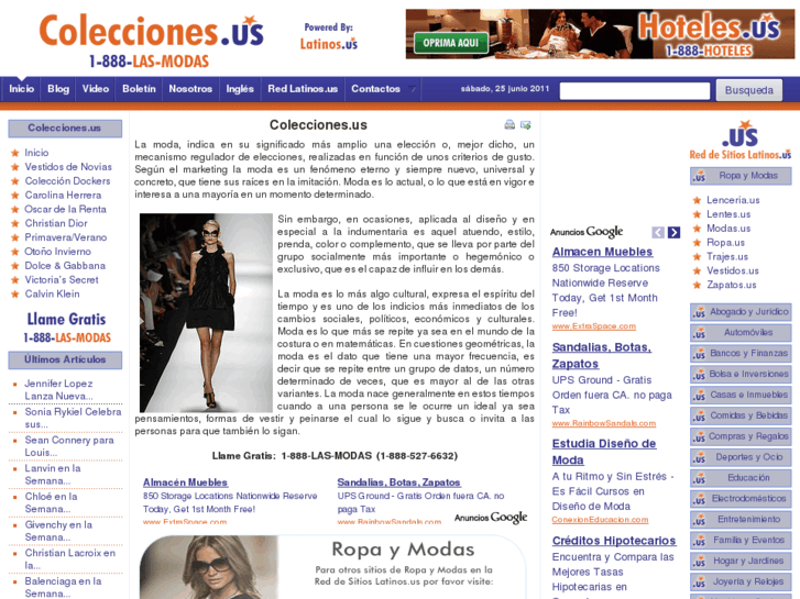 www.colecciones.us