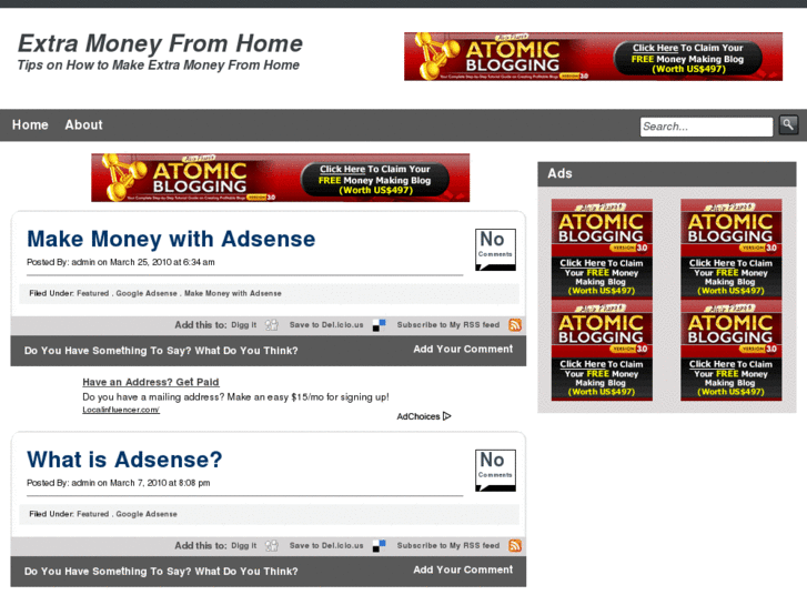 www.extramoneyfromhome.net