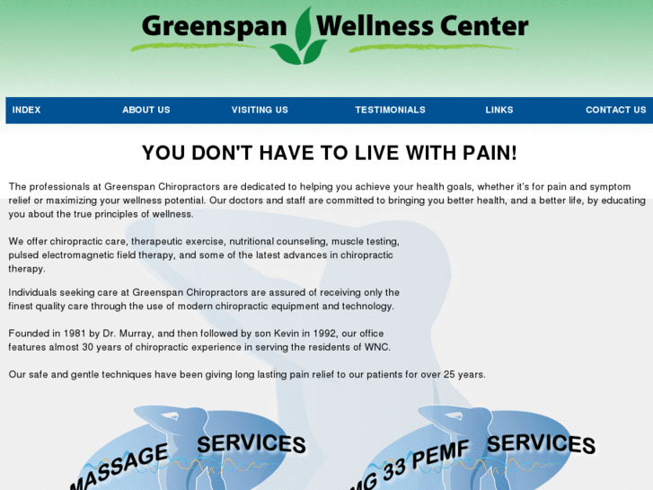 www.greenspanchiropractors.com