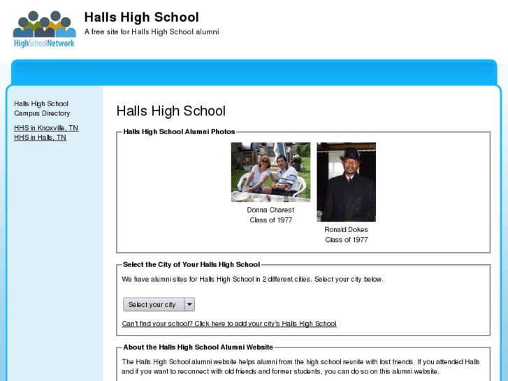 www.hallshighschool.org