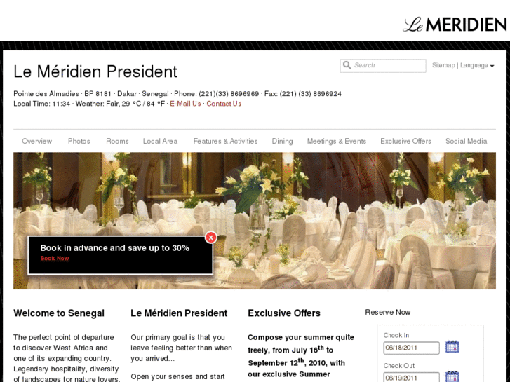 www.lemeridien-president.com