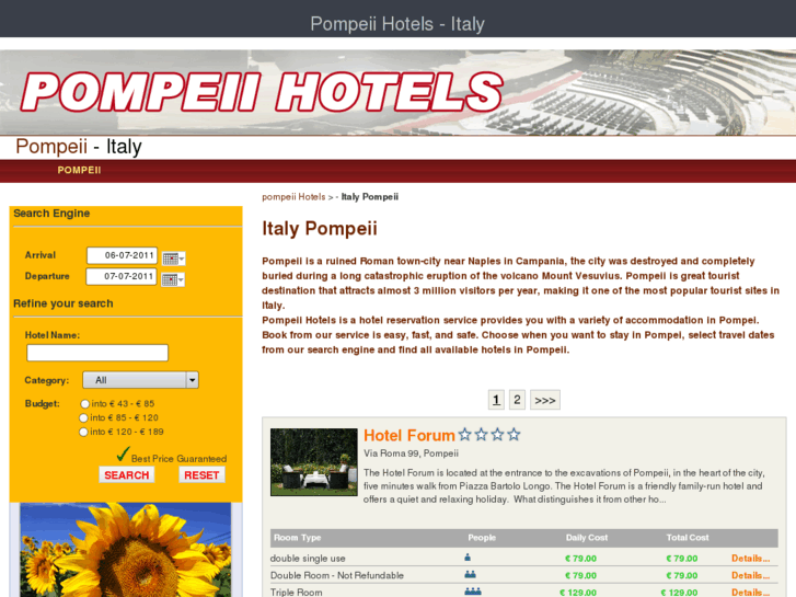 www.pompeii-hotels.com