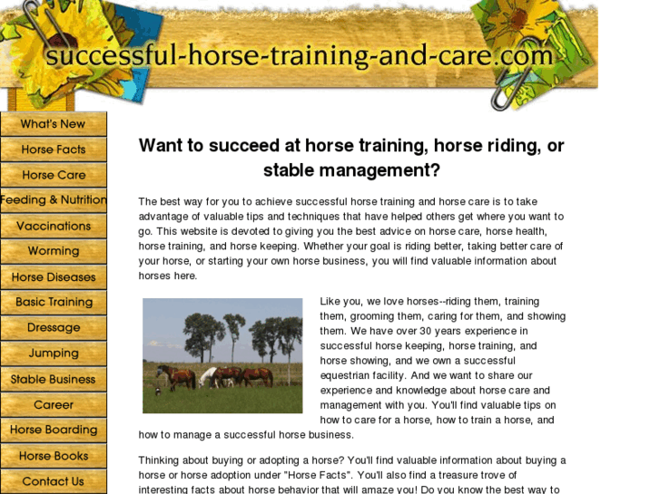 www.successful-horse-training-and-care.com