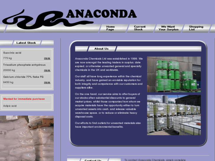 www.anacondachemicals.com