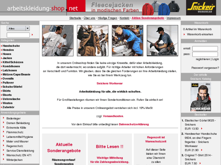 www.arbeitskleidung-shop.net