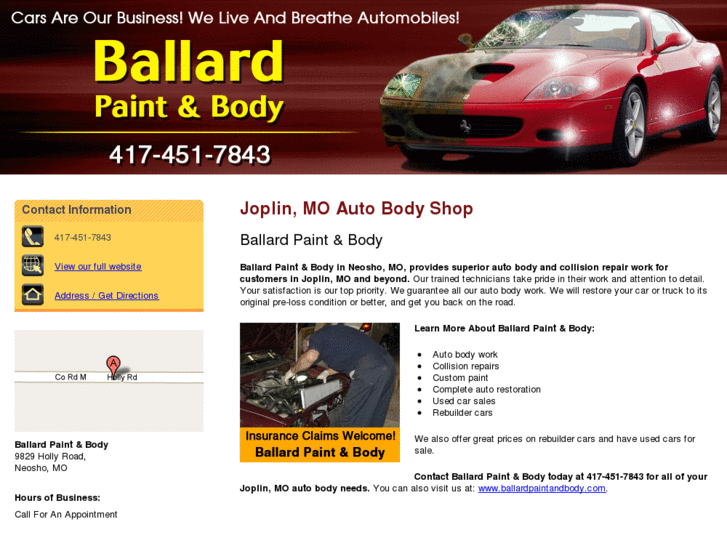 www.ballardpaintandbody.net