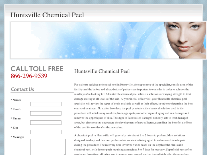 www.huntsvillechemicalpeel.com