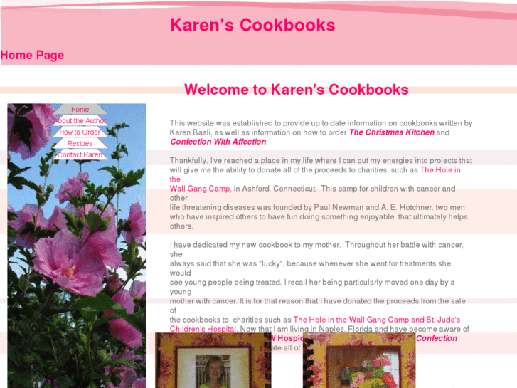 www.karenscookbooks.com