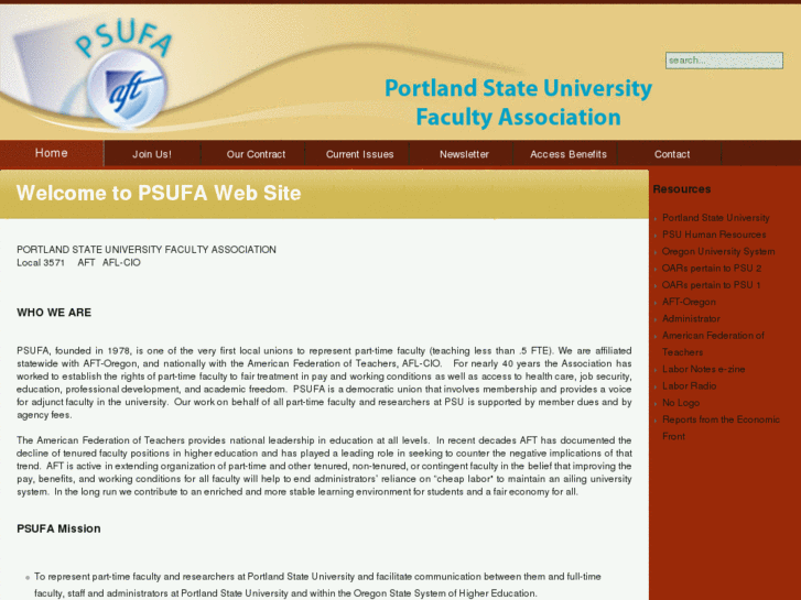 www.psufa.org