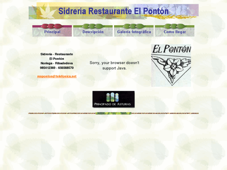 www.restaurantelponton.com