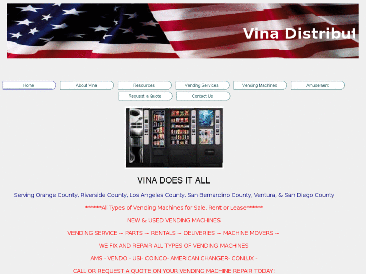 www.vinadistributing.com