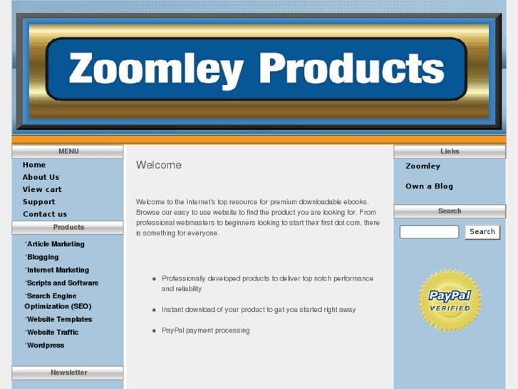 www.zoomleyproducts.com