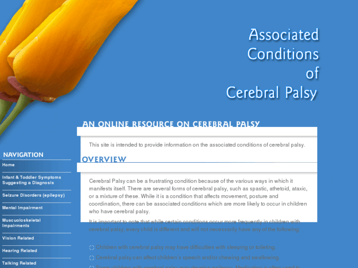 www.associatedconditionsofcerebralpalsy.com