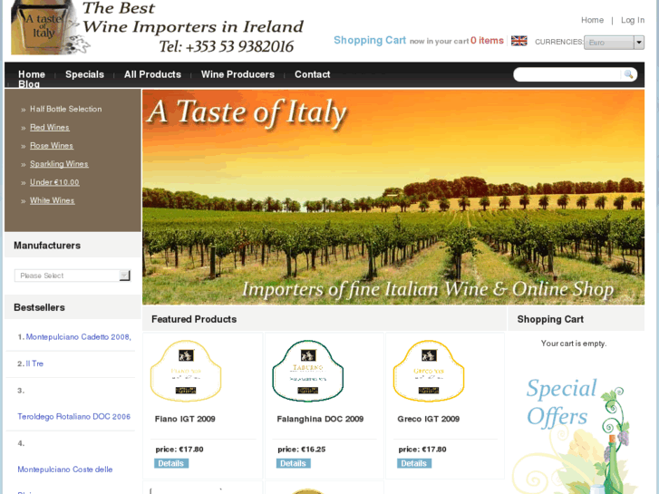 www.atasteofitaly.ie