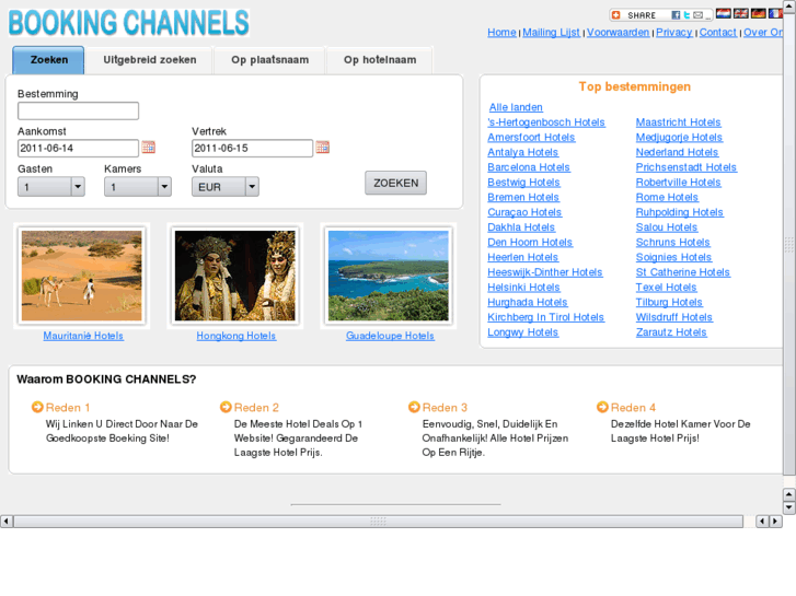 www.bookingchannels.nl