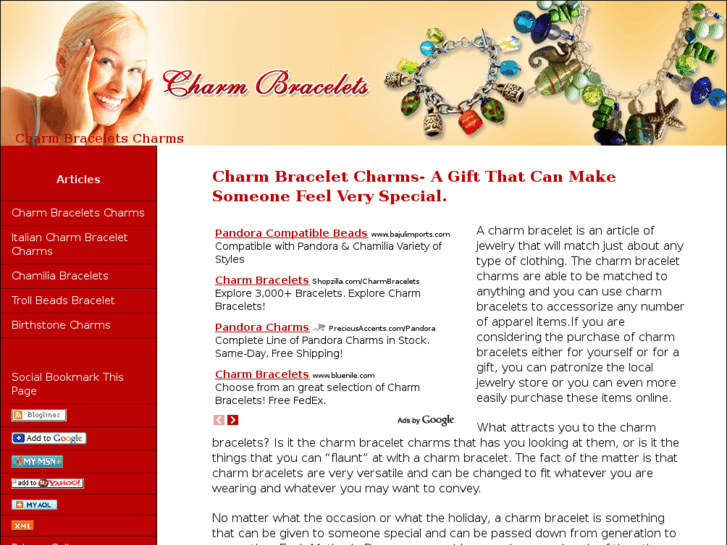 www.charmbracelets4u.com