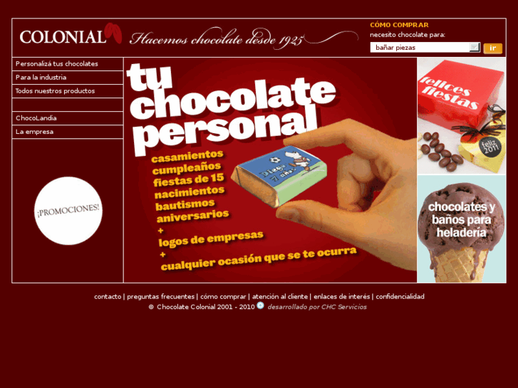 www.chocolatecolonial.com.ar