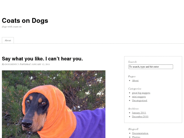 www.coatsondogs.com