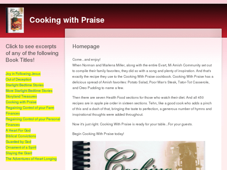 www.cookingwithpraise.info