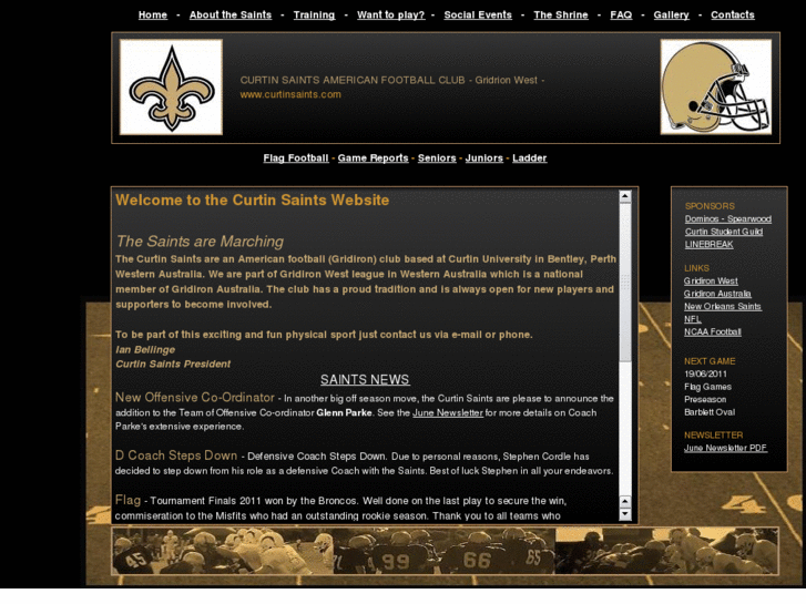 www.curtinsaints.com