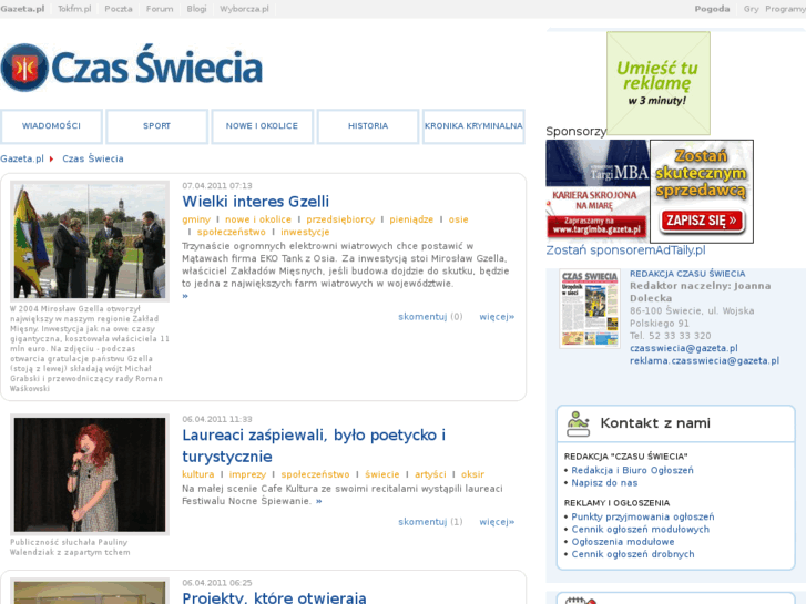 www.czasswiecia.pl