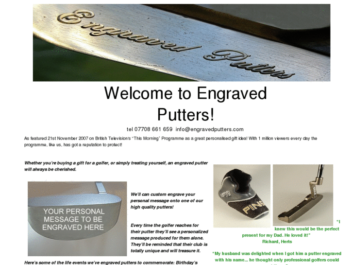 www.engravedgolfputter.com