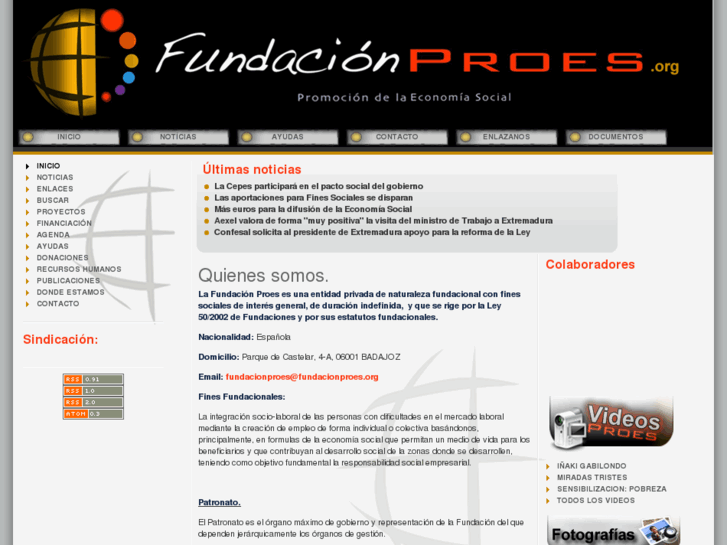 www.fundacionproes.org