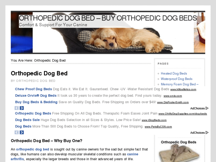 www.orthopedicdogbed.net