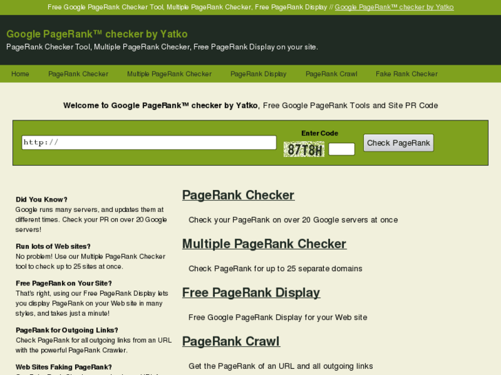 www.pagerankchecker.ro