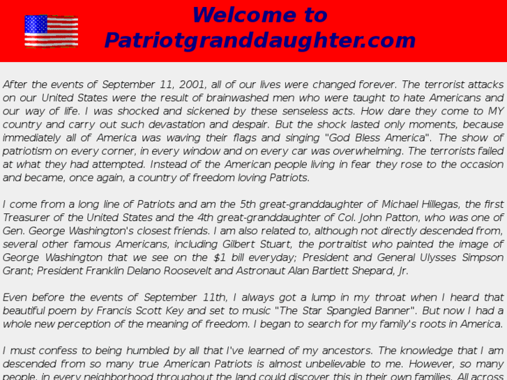 www.patriotgranddaughter.com