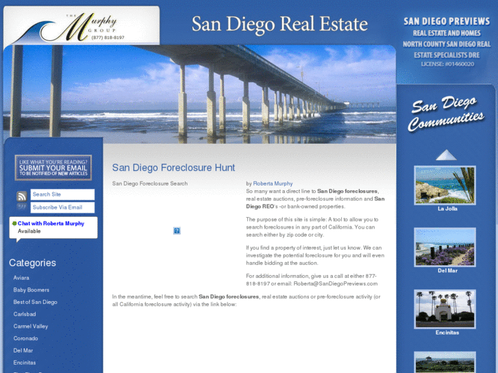 www.sandiegoforeclosurehunt.com