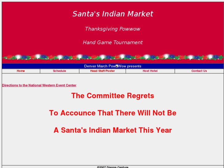 www.santasindianmarket.org