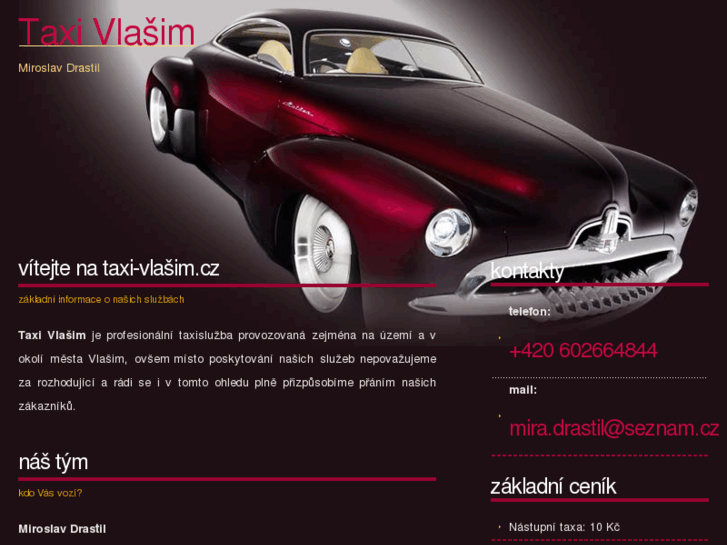 www.taxi-vlasim.cz