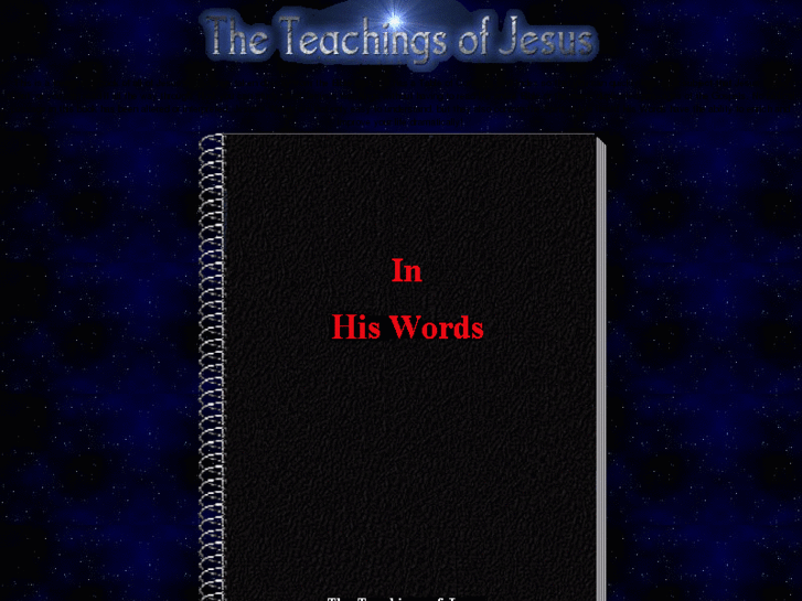 www.teachingsofjesus-inhiswords.com