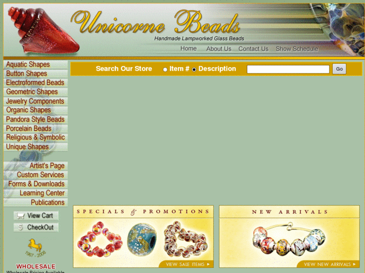 www.unicornebeads.com