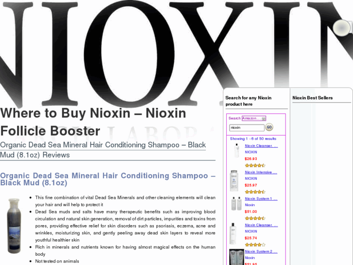 www.wheretobuynioxin.com