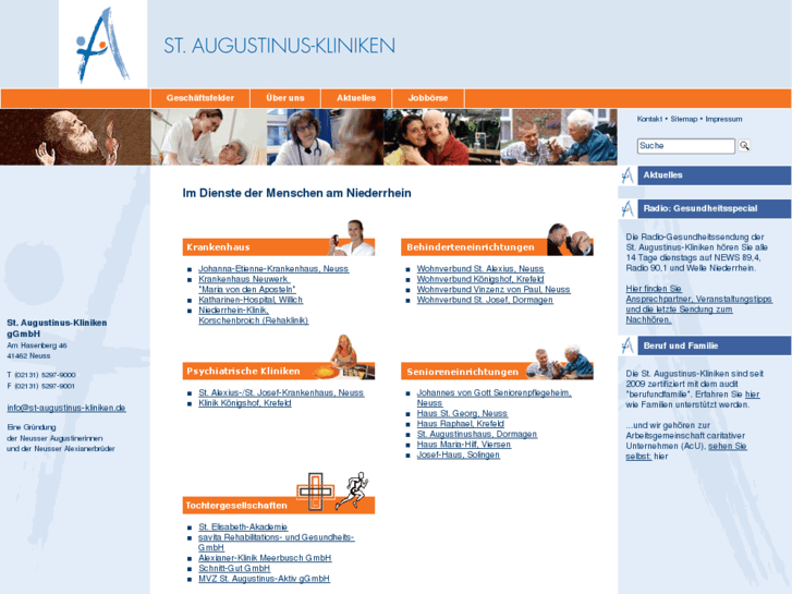 www.augustinus-kliniken.de