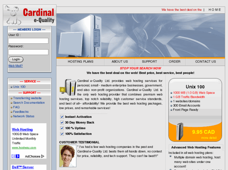 www.cardinalhost.ca