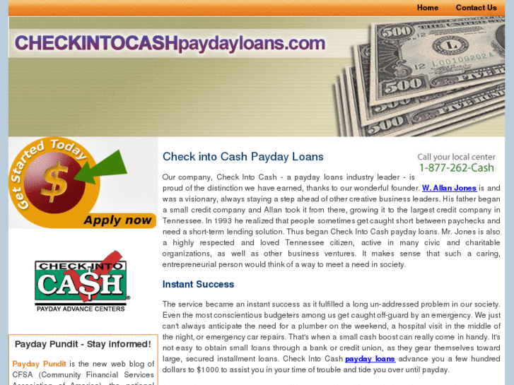 www.checkintocashpaydayloans.com